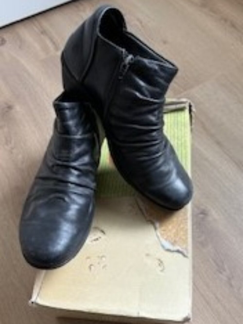 black boots